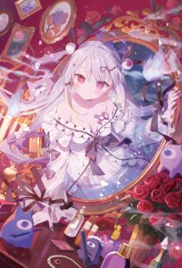 bandaid dress emori_miku_project halo nimoshi no_bra see_through