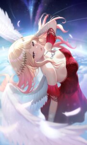 Rating: Questionable Score: 32 Tags: akiei dress gakuen_idolm@ster juuou_sena no_bra the_idolm@ster wings User: saemonnokami