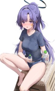 Rating: Questionable Score: 28 Tags: blue_archive buruma gym_uniform haine_(artist) halo hayase_yuuka tattoo wet User: BattlequeenYume