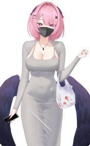 Rating: Questionable Score: 29 Tags: 4kebidayo dress no_bra pointy_ears ramiel wings zenless_zone_zero User: VigorousMMM