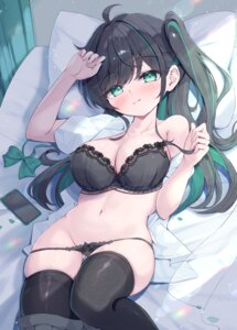 Rating: Questionable Score: 41 Tags: aoba_misuzu bra lingerie mikaze_maruto open_shirt pantsu panty_pull seifuku thighhighs undressing User: Arsy