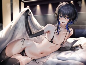 Rating: Explicit Score: 21 Tags: bikini erect_nipples sheets swimsuits tagme thighhighs trap wet User: kiyoe