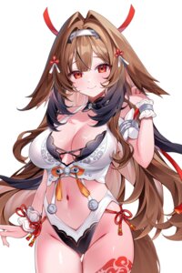 animal_ears duchi0356 swimsuits tail tattoo ye_shunguang zenless_zone_zero