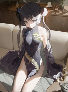 863255464 blue_archive chinadress halo nopan ryuuge_kisaki