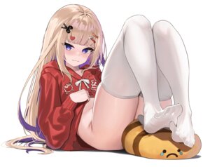 Rating: Questionable Score: 76 Tags: amanogawa_shiina bottomless feet loli phase_connect see_through shirt_lift skai_kun thighhighs User: Spidey