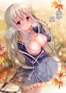 Rating: Questionable Score: 26 Tags: bra breast_hold digital_version maeda_shiori open_shirt see_through seifuku translated twinbox twinbox_(circle) twinbox_gakuen wet wet_clothes User: Arsy