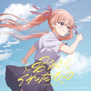 amano_erika disc_cover kakkou_no_iinazuke seifuku skirt_lift tagme