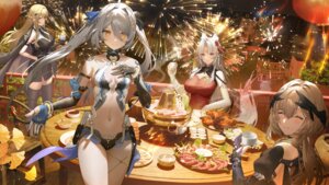 Rating: Questionable Score: 21 Tags: animal_ears asian_clothes garter no_bra snowbreak:_containment_zone tagme tail thighhighs wallpaper User: moonian