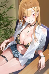 Rating: Questionable Score: 50 Tags: bikini garter kitagawa_marin open_shirt see_through seifuku shiliu_xian_xian_xian skirt_lift sono_bisque_doll_wa_koi_wo_suru swimsuits wet wet_clothes User: VigorousMMM