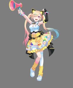 animal_ears bang_dream! bang_dream!_mugendai_mewtype garter nakamachi_arale nekomimi no_bra tagme thighhighs transparent_webp uniform