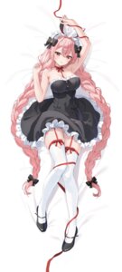 Rating: Questionable Score: 41 Tags: animal_ears atelier_live bunny_ears dakimakura maid no_bra rosuuri rosuuri_(vtuber) skirt_lift stockings thighhighs User: Anonymous