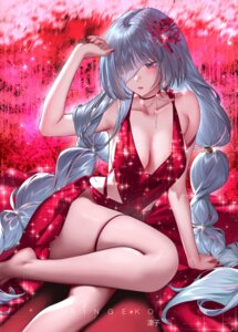 Rating: Questionable Score: 49 Tags: bandages dress eyepatch garter no_bra phrolova ringeko-chan skirt_lift wuthering_waves User: lacepanties