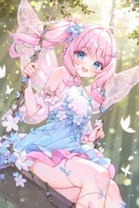Rating: Safe Score: 44 Tags: alllisso fairy indie_virtual_youtuber pointy_ears skirt_lift the_keimy wings User: whitespace1
