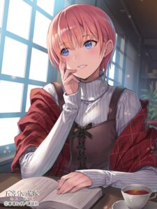 Rating: Safe Score: 16 Tags: 5-toubun_no_hanayome hagure_keg nakano_ichika sweater User: VigorousMMM
