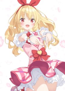 Rating: Safe Score: 38 Tags: aikatsu! hoshimiya_ichigo kani_biimu skirt_lift uniform User: himeno_nanako