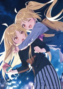 Rating: Safe Score: 20 Tags: bocchi_the_rock! hechima ijichi_nijika ijichi_seika seifuku sweater yuri User: himeno_nanako