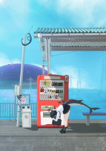 Rating: Safe Score: 15 Tags: ellen_joe midfinger22 seifuku skirt_lift tail zenless_zone_zero User: Genex