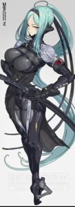 armor bodysuit dazzur_(dazzur_system) sword