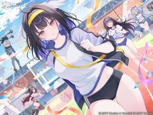 Rating: Questionable Score: 20 Tags: azur_lane buruma collett_(azur_lane) dmitri_donskoi_(azur_lane) gym_uniform long_island_(azur_lane) orage_(azur_lane) shirt_lift thighhighs wings yoshino_ryou z52_(azur_lane) User: moonian