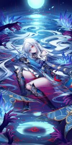 Rating: Safe Score: 6 Tags: armor blood dress heels honkai:_star_rail jingliu sheya sword wet User: charunetra