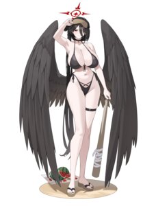 Rating: Questionable Score: 36 Tags: angel bikini blue_archive ddog garter hanekawa_hasumi swimsuits weapon wings User: Genex