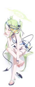 Rating: Questionable Score: 41 Tags: bikini blue_archive devil garter halo loli nagomi_naka pointy_ears swimsuits tachibana_nozomi tail wings User: Aleax
