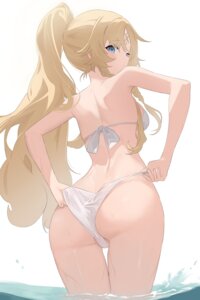 Rating: Questionable Score: 56 Tags: ass bikini nbee_ya swimsuits tattoo wet yugioh User: BattlequeenYume