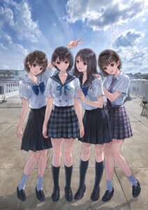 Rating: Safe Score: 19 Tags: blue_reflection blue_reflection_ray blue_reflection_sun blue_reflection_tie hirahara_hiori hoshizaki_ao kasuga_shiho kishida_mel koei_tecmo seifuku shirai_hinako User: moonian