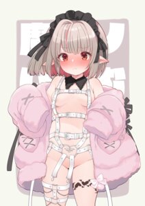 Rating: Questionable Score: 33 Tags: bottomless fujisaki_hikari garter loli makaino_ririmu nijisanji nijisanji_gamers no_bra open_shirt pointy_ears tattoo User: Concord_e
