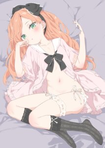 Rating: Questionable Score: 76 Tags: artist_revision dress garter kani_biimu loli minazuki_sarami no_bra open_shirt pantsu panty_pull see_through string_panties User: himeno_nanako