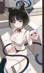 Rating: Questionable Score: 56 Tags: animal_ears blue_archive bra halo kiryuu_kikyou nekomimi pantsu sikimosh tail User: Aleax