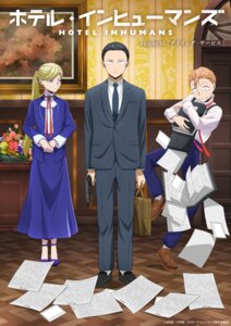 Rating: Safe Score: 1 Tags: business_suit gun haizaki_sara hoshi_ikurou hotel_inhumans kase_toshiya tagme uniform User: VigorousMMM