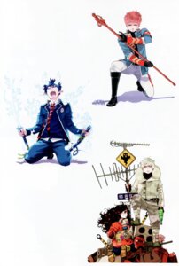 Rating: Safe Score: 1 Tags: ao_no_exorcist fujimoto_shirou gun horns katou_kazue okumura_rin pointy_ears seifuku shima_renzou sweater sword tail weapon yuri_egin User: Reverseshin