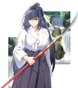 Rating: Safe Score: 1 Tags: higa_yukari japanese_clothes magical★explorer mizumori_yukine see_through weapon wet wet_clothes User: VigorousMMM