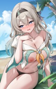 bikini firefly honkai:_star_rail lunacle nipples no_bra swimsuits
