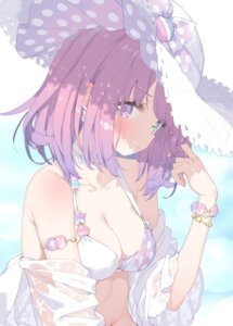 Rating: Questionable Score: 99 Tags: bikini_top heterochromia himemori_luna hololive kani_biimu open_shirt see_through swimsuits User: himeno_nanako