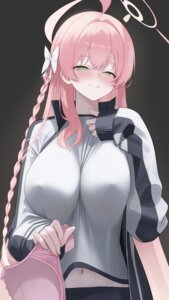 Rating: Questionable Score: 29 Tags: blue_archive bra erect_nipples gym_uniform halo takkun0926 urawa_hanako User: KenB