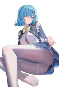 i.r.i.s. nopan pantyhose pussy ru_zhai see_through skirt_lift uncensored wuthering_waves