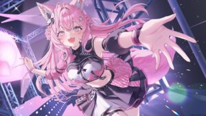 Rating: Safe Score: 28 Tags: animal_ears garter hakui_koyori hololive mui_maru tail uniform wallpaper User: Anonymous