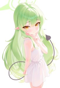 Rating: Safe Score: 24 Tags: blue_archive dress halo kuma_mudi pointy_ears summer_dress tachibana_hikari tail User: KenB