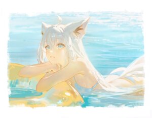 Rating: Questionable Score: 27 Tags: animal_ears bikini hololive hololive_gamers hyde_(tabakko) kitsune shirakami_fubuki swimsuits tail wet User: lacepanties