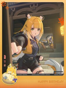Rating: Safe Score: 16 Tags: animal_ears belle_(zenless_zone_zero) chibi garter ju_fufu nekomimi tagme tail zenless_zone_zero User: moonian