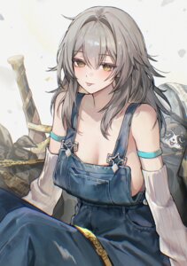 Rating: Questionable Score: 26 Tags: honkai:_star_rail no_bra overalls stelle zije User: VigorousMMM