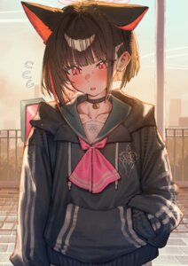 Rating: Safe Score: 17 Tags: animal_ears betabeet blue_archive halo kyouyama_kazusa nekomimi seifuku User: lacepanties