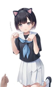 Rating: Safe Score: 21 Tags: animal_ears na-ga nekomimi seifuku User: himeno_nanako