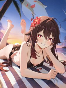 Rating: Questionable Score: 33 Tags: bikini genshin_impact hu_tao radoremo swimsuits User: Arsy