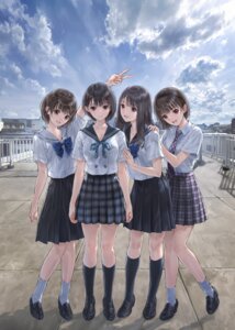 Rating: Safe Score: 24 Tags: blue_reflection blue_reflection_ray blue_reflection_sun blue_reflection_tie hirahara_hiori hoshizaki_ao kasuga_shiho kishida_mel koei_tecmo seifuku shirai_hinako User: himeno_nanako