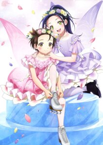 Rating: Safe Score: 17 Tags: chiptune dress fairy ice_skating kamisaki_hikaru medalist see_through skirt_lift wings yuitsuka_inori User: drop