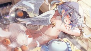 Rating: Questionable Score: 54 Tags: amane_kanata angel ass bathing hololive naked onsen see_through shuri_(84k) towel wallpaper wet wings User: Anonymous