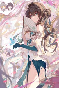 Rating: Safe Score: 31 Tags: chibi dress honkai:_star_rail ruan_mei stelle yajuu User: Hieudeptrai3006